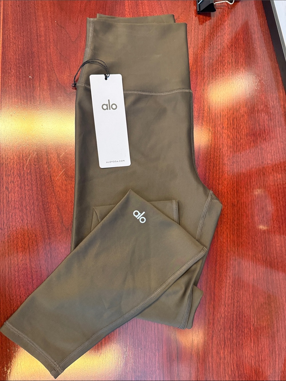 ALO Yoga Espresso Brown 7/8 Airlift Leggings NWT